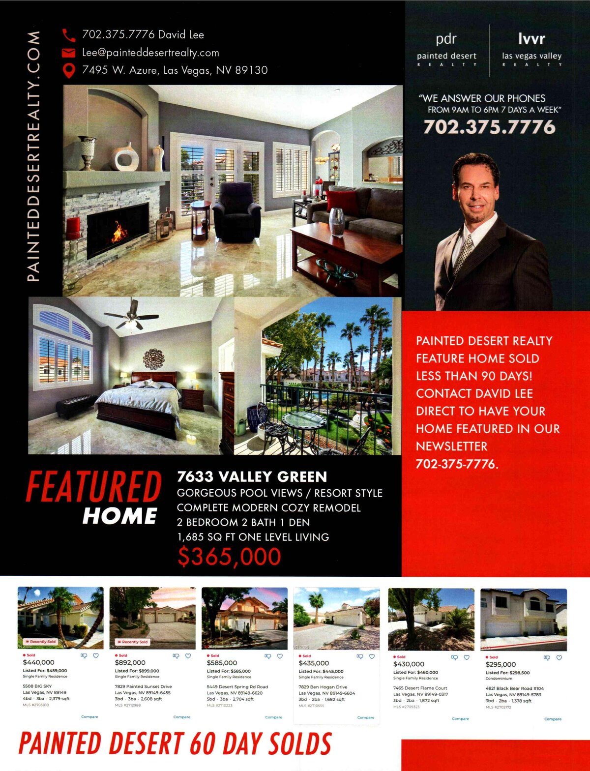 Latest Featured Home - Valley Green SOLD!
