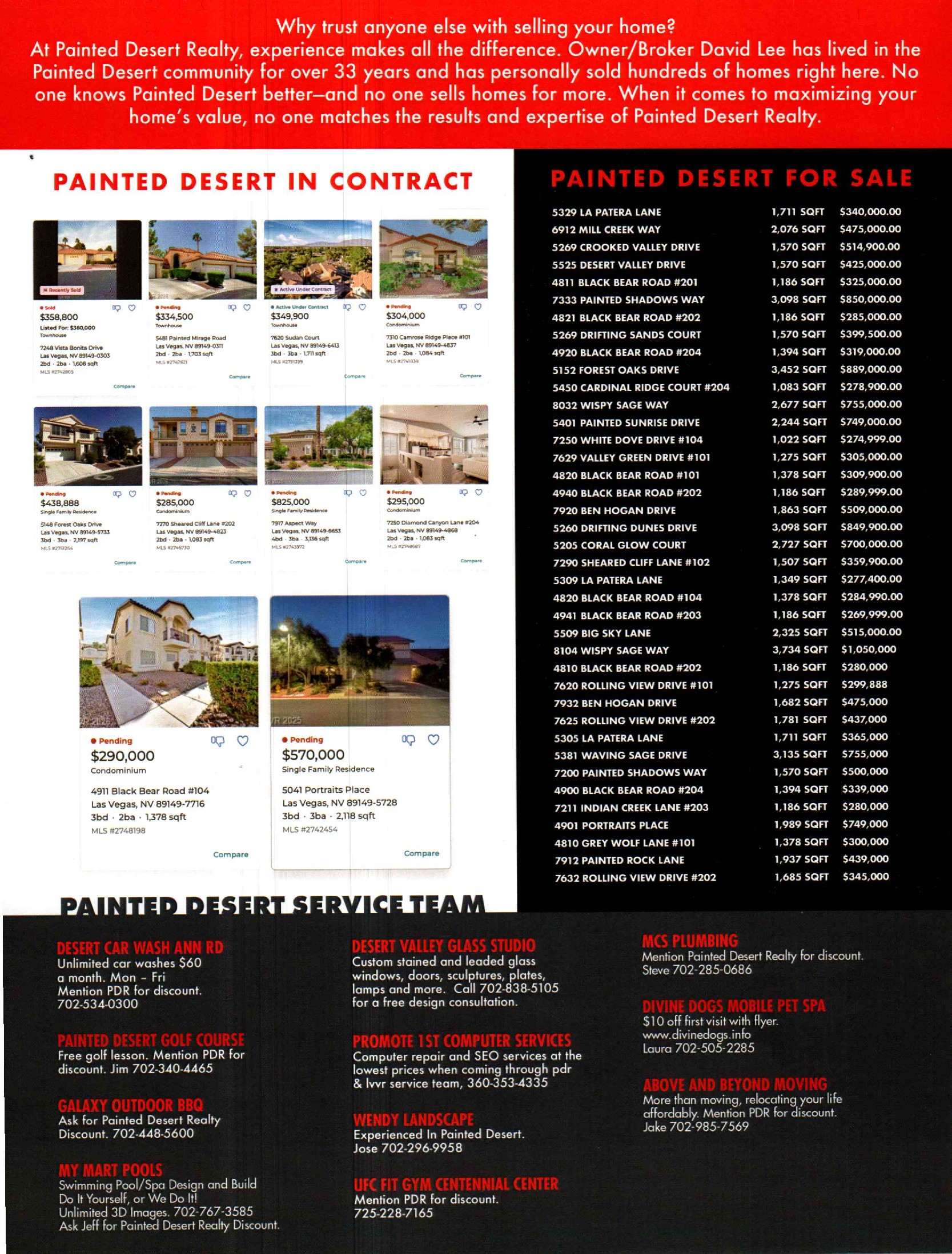 PDR News March 2026 - Back Page